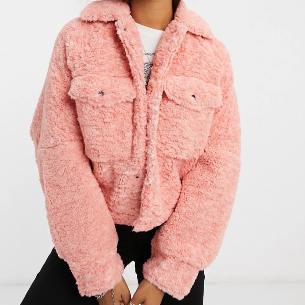 FREE PEOPLE TEDDY SWING JACKET